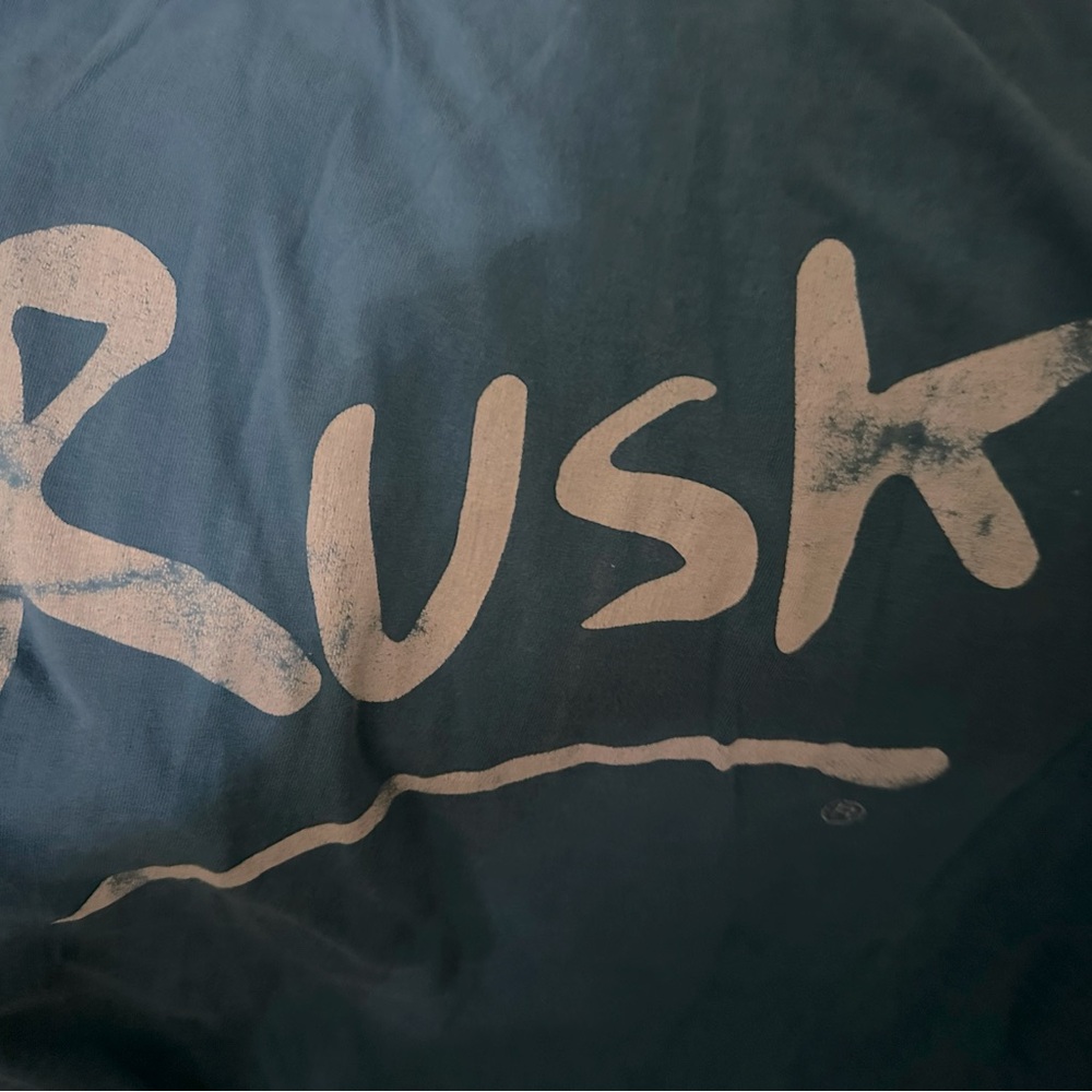 WORLD TOUR RUSK HAIR CARE PRODUCTS PROMOTIONAL SWEATSHIRT 1980s-90s